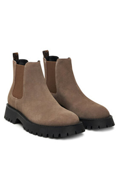 Guess Ανδρικές Μπότες Chelsea Καφέ FMTGOMSU10