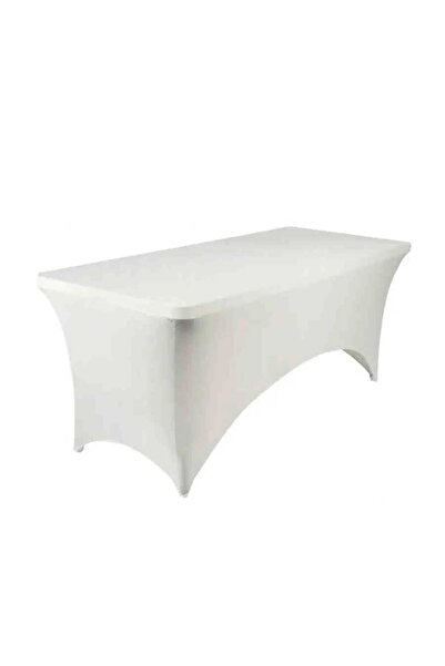 Selgot Rectangular Table Cover, Dimensions 152x75 cm, Color White