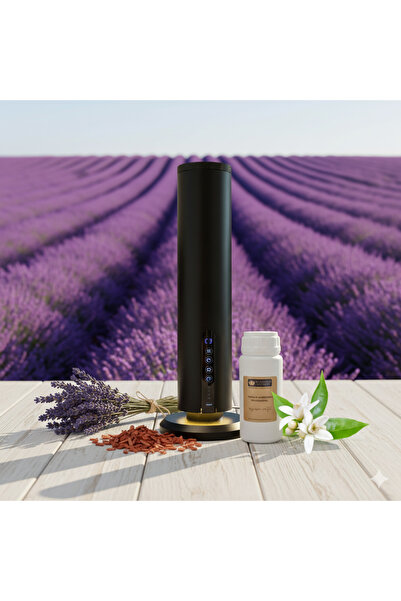 MKO Set difuzor parfum Luxury S Tower cu French Lavender 100 ml – aparat aromaterapie premium