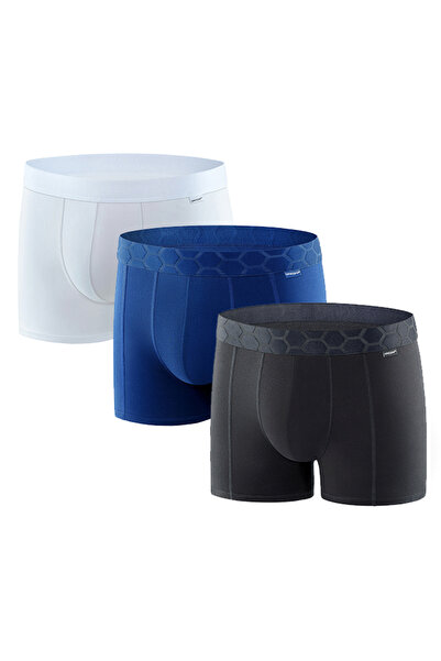 uniconf Set 3 buc boxer barbati BB116SET din bumbac cu lycra