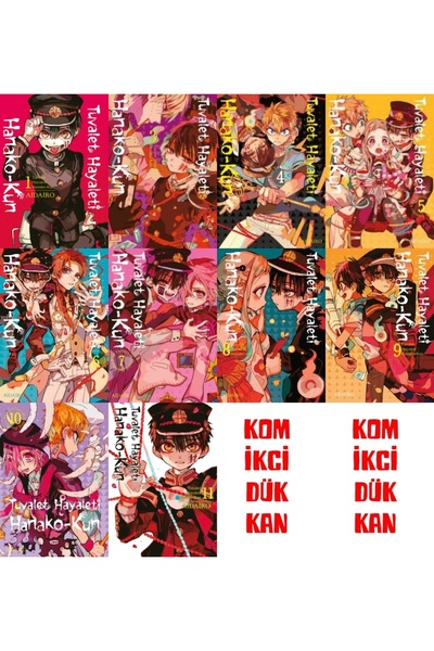 Gerekli Şeyler Yayıncılık Tuvalet Hayaleti Hanako-Kun 1-3-4-5-6-7-8-9-10-11 m...