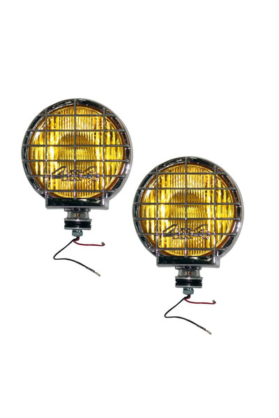 KOTO Sis Lambası 12v Yuvarlak 4x4 Krom Jumbo Sarı