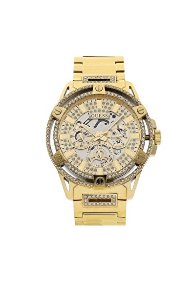 Guess Ανδρικό χρυσό ρολόι GW0497G2