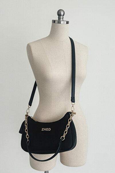 zhed ekstra uzun askılı çapraz çanta zincirli