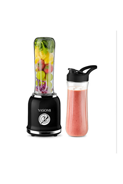 Yasomi Bl019 Retro Smoothie Blender Siyah ( Türkiye Garantili )