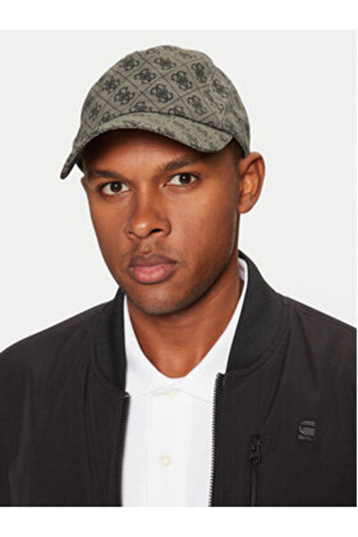 Guess Ανδρικό Καπέλο Μπέιζμπολ Γκρι AM9485COT01