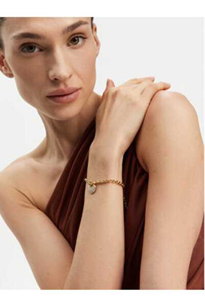 Guess Γυναικείο Βραχιόλι Χρυσό JUBB05214JW