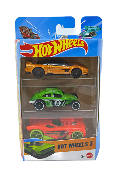 HOT WHEELS 3-Piece Car Set - Set 12