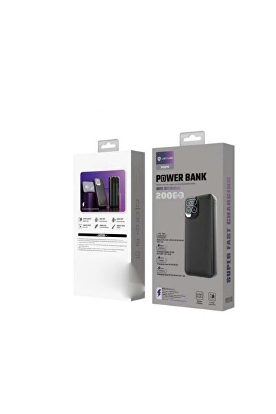 Lenyes Power Bank PX257D 20000mAh Black