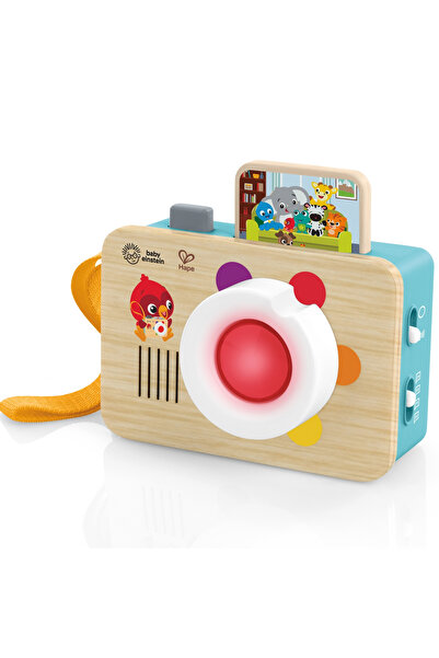 Hape Jucarie din lemn - Aparat de fotografiat, copii varsta 1 an+,3 ani+,6 luni+