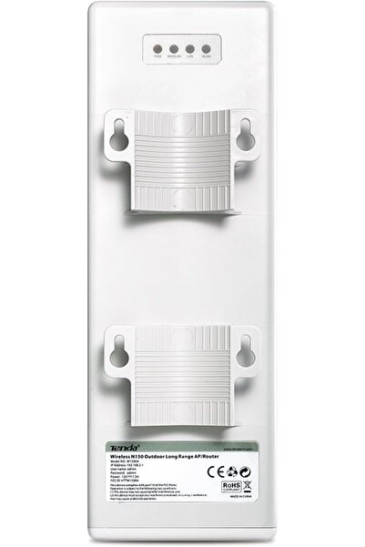 Tenda نقطة وصول لاسلكية O3 بسرعة 150 ميجابت/ثانية باللون الأبيض مع تقنية Power Over Ethernet (PoE)