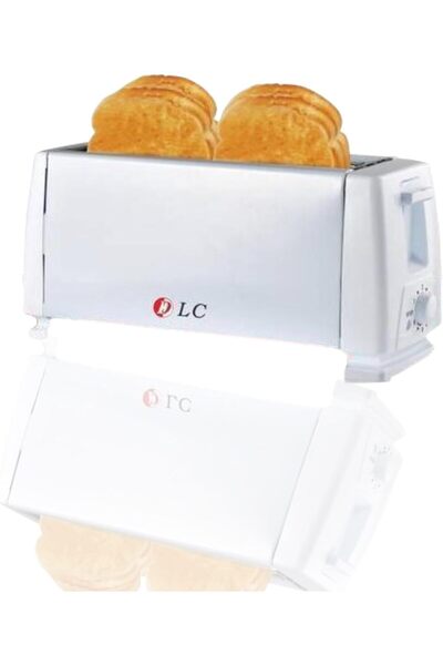 Generic DLC 37552 Toaster Maker | 1300W | 4 Slice Maker | WHITE COLOUR | 60 HZ