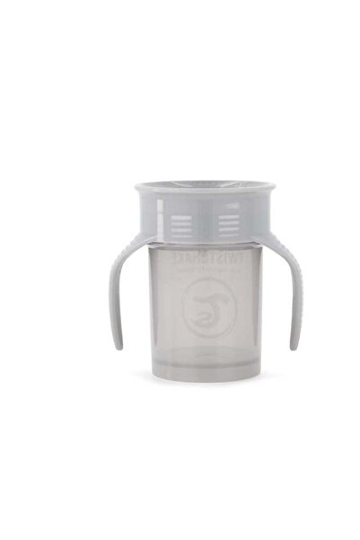 Twistshake Cup Toastshake 360 6+ Months Light Grey