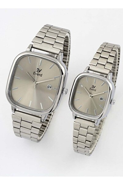 Eveready Men's and Women's Watch Set Waterproof