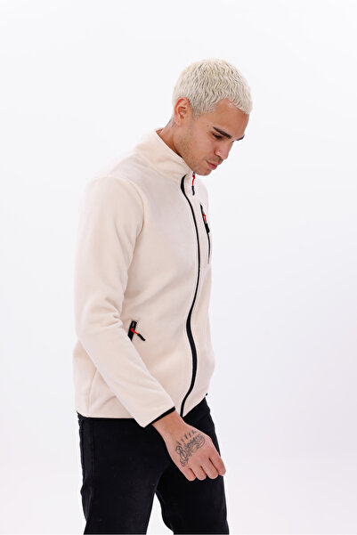 monox Jachetă sport din lână pentru bărbați, cu fermoar