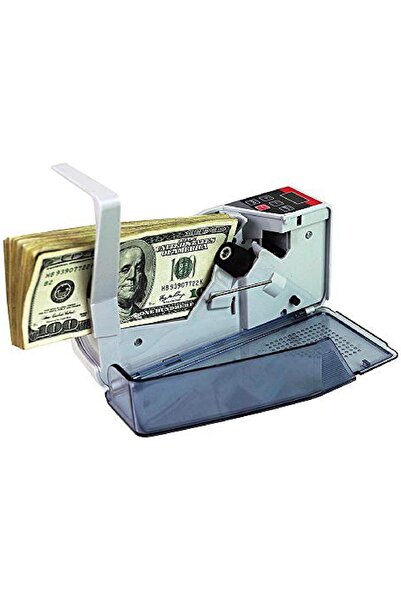 Fipka Portable Money Counter, Mini Handy Bill Cash Banknote Counter, Number Of Sheets Can Be Set, AC Or Ba