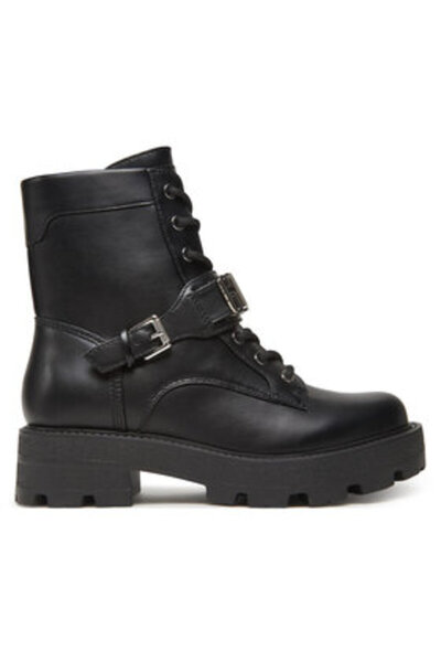 Guess Γυναικεία μαύρα μποτάκια μέχρι τον αστράγαλο FLTYNZELE10