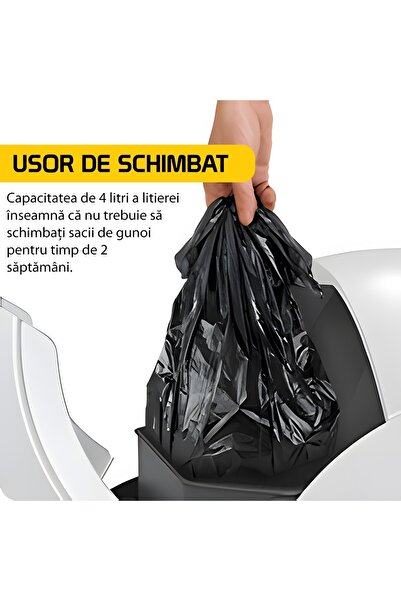 Fish & Paws Set of 2 rolls of hygienic garbage bags ®, compatible with automatic litter box 30pcs/roll