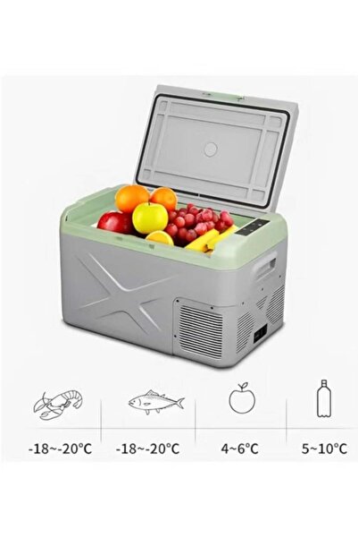 DCL DLC 45L 12V Portable Refrigerator Fast Cooling Car Fridge for Fishing, Camping, RVs, Trucks, Boats