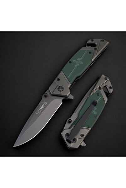 WeKnife Chongmıng Efsane Haki Yeşil Kaliteli Avcı Komando Çakı - 20 cm CM95