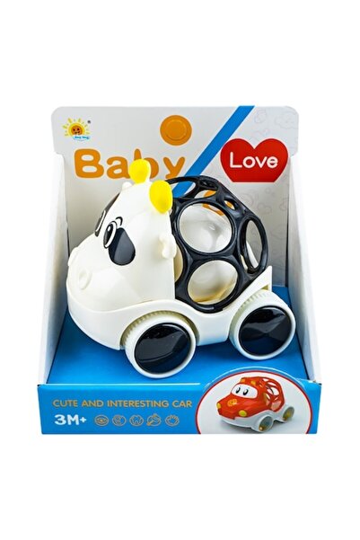 Vision XXI Mașină de jucărie zornăitoare, model de vacă,