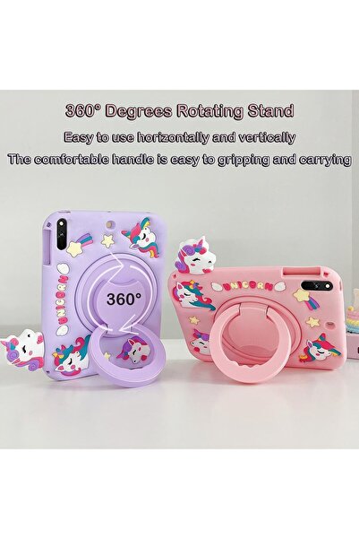 erorex Kids Case Compatible With Huawei Matepad Se 11 Inch 2024, Shockproof Silicone Cartoon Melody Cover…