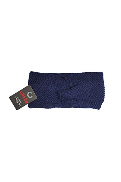 Vision Knitted Headband Bandana, VisionXXI, One Size, Navy Blue