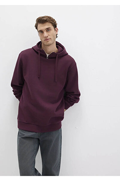 Mavi Loose Fit Burgundy Men's Sweatshirt M0S10473-70434