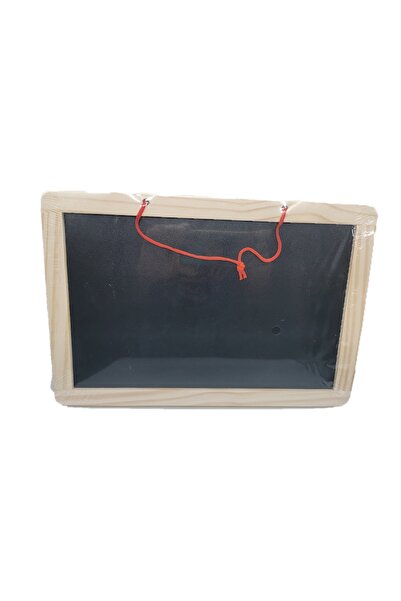 Vision 2-in-1 Writing Board with Hanger, Magnetic and Chalk, Double-Sided, Includes Marker, Chalk, Eraser,