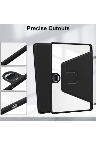 erorex Case Compatible With Honor Pad 9 12.1 Inch 2024 Cover, Clear Acrylic Multi-Angle Hard Pc Case With…