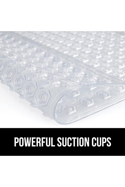 Primo Plus Bath and Shower Safety Mats, Non Slip with Suction Cups for Bathroom Stall and Tub Floor