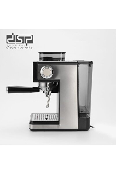 Fipka DSP KA3125 Espresso Coffee Maker 20bar 1.7L with innovative 150g bean Grinding system |1350W