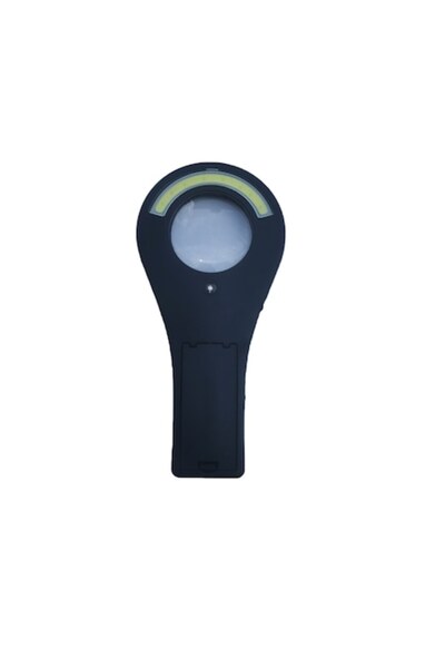Vision XXI Lupă LED cu lumină UV, lungime 12,5 cm, diametru lentilă 3,7 cm, b...