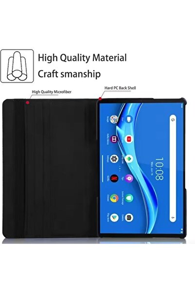 007 Lokoni case compatible with Huawei MatePad 11.5s (11.5" 2024) — multifunctional rotating leather c