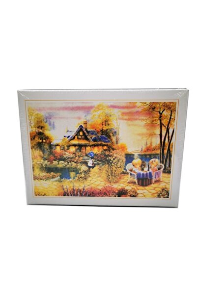 Vision XXI Puzzle din carton 300 piese, „Apus de soare”, 38x26cm, VisionXXI