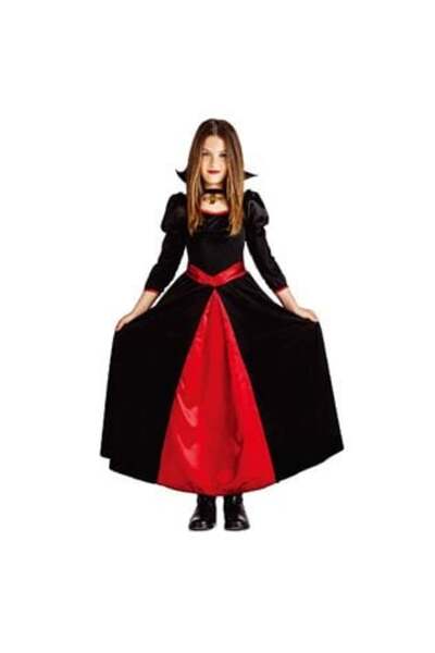OEM Halloween Costume for Kids Vampire Long Dress