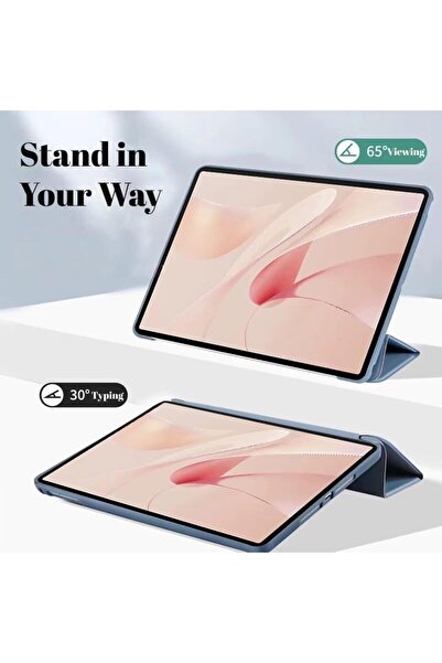 007 Vurtboly Case for Huawei MatePad 12X 12 inch (2024) - Slim Shockproof TPU Tri-fold Stand, Auto Wake/