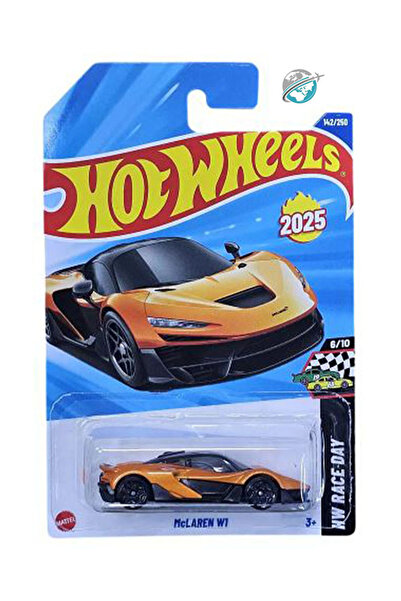 HOT WHEELS McLaren W1 (1/64) Turuncu - Yurt Dışı Uzun Kartonet - 2025 Case