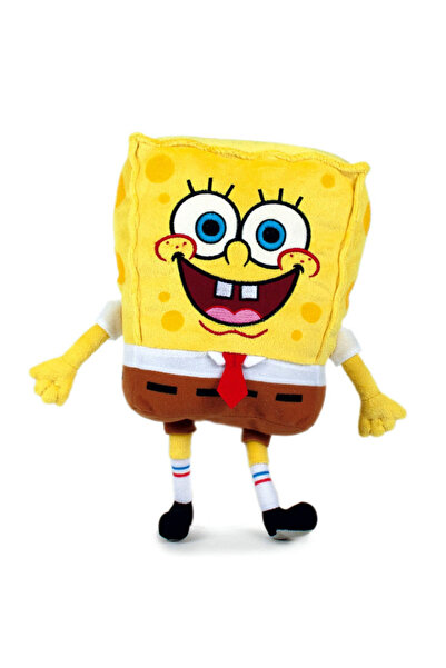 Nickelodeo SpongeBob de Pluș 18 Cm, Jucărie Moale și Prieten Vesel pentru Copii