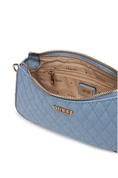 Guess Γυναικεία Τσάντα Χειρός Μπλε HWGG9626720