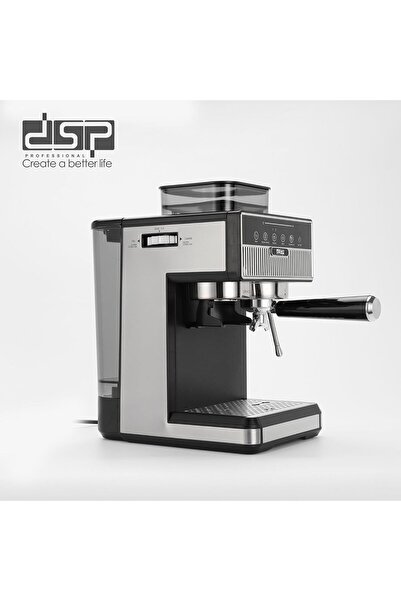Fipka DSP KA3125 Espresso Coffee Maker 20bar 1.7L with innovative 150g bean Grinding system |1350W