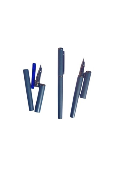 Vision XXI Stilou metalic cu radieră și rezervă, Vision XXI, gri