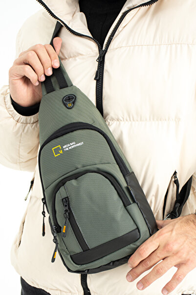 MEGA THE NORTHWEST Geantă pentru bărbați din material impermeabil din seria O...