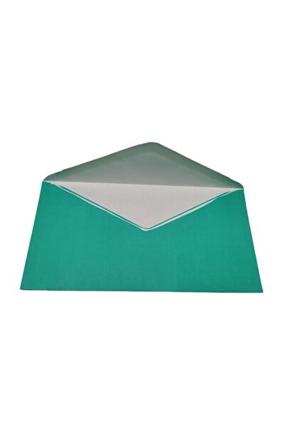 Vision C6 Envelopes, Green, Gummed, V Flap, Set of 1000,