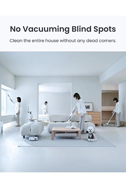 SwitchBot Robot Vacuum and Cordless Vacuum Cleaner K10+ Pro Combo