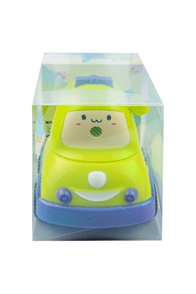 Vision XXI Ascuțitoare de creioane cu manivelă, model de mașină, verde,