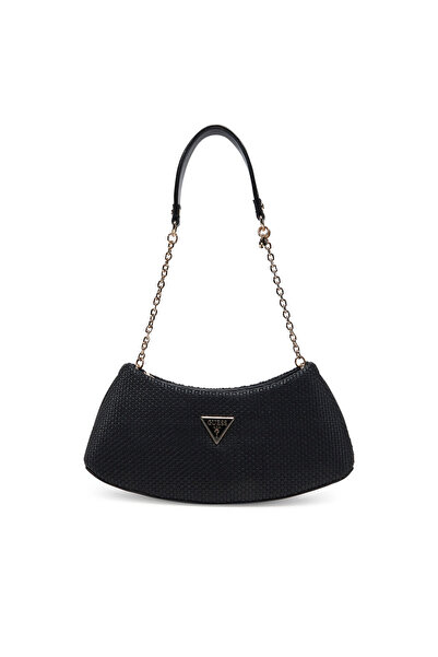 Guess Γυναικεία Τσάντα Χειρός Μαύρη HWWG9638170