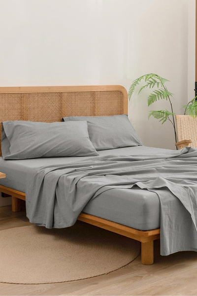 Erko Dört Mevsim 100% Cotton Combed Cotton Elastic Sheet Single Double King Size