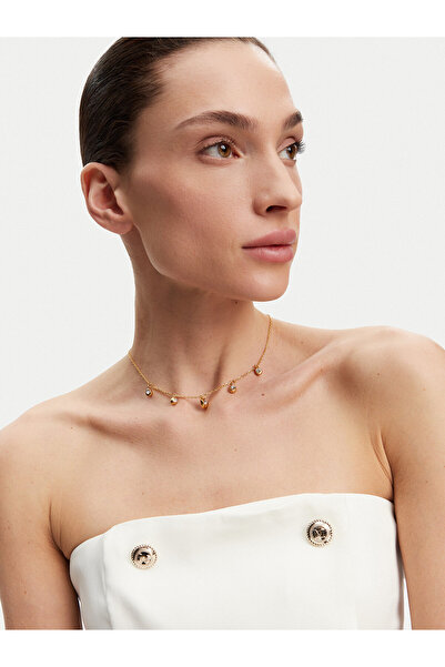 Guess Γυναικείο Χρυσό Κολιέ JUBN05185JW