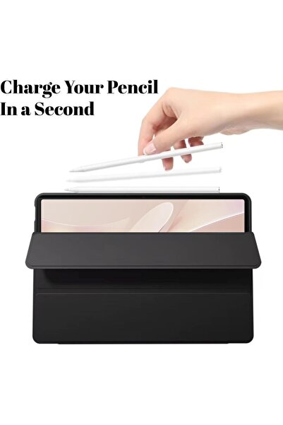 007 Vurtboly Case for Huawei MatePad 12X 12 inch (2024) - Slim Shockproof TPU Tri-fold Stand, Auto Wake/